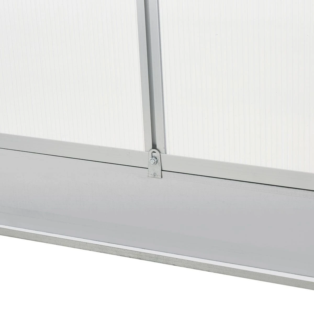 Outsunny 4x2Ft 3-tier Greenhouse Outdoor Plant Grow Aluminium Frame W/ Roof Door - Image 8