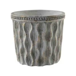 Codian Pot Antique Gold Medium 160x160x150Mm