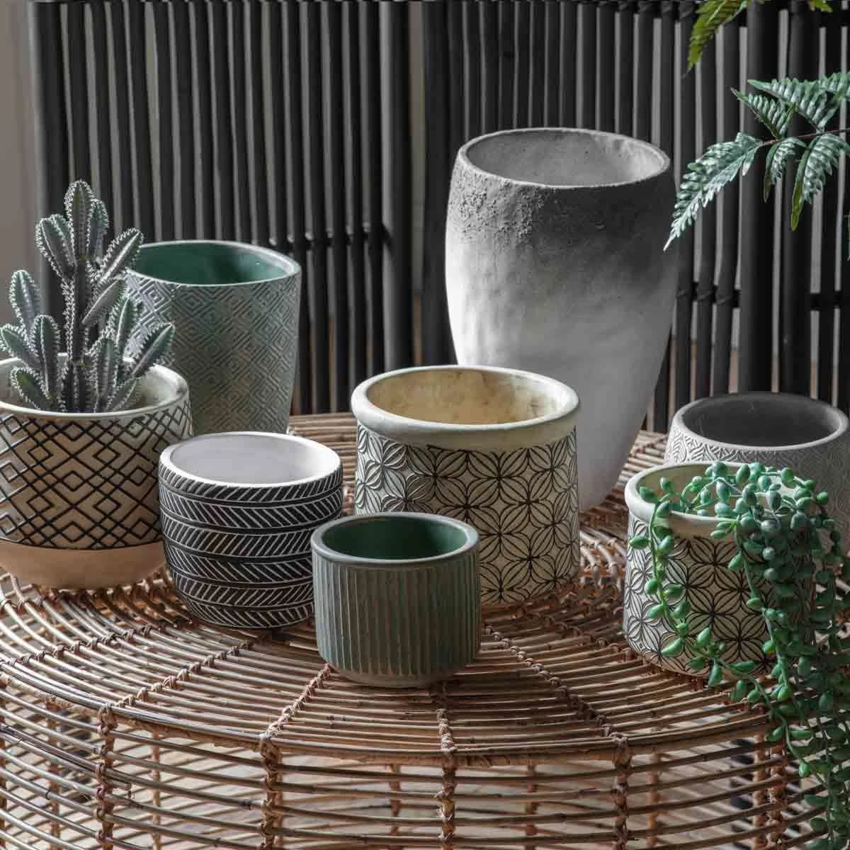 Wallington Pot Grey Hombre Large 200x200x310Mm - Image 3