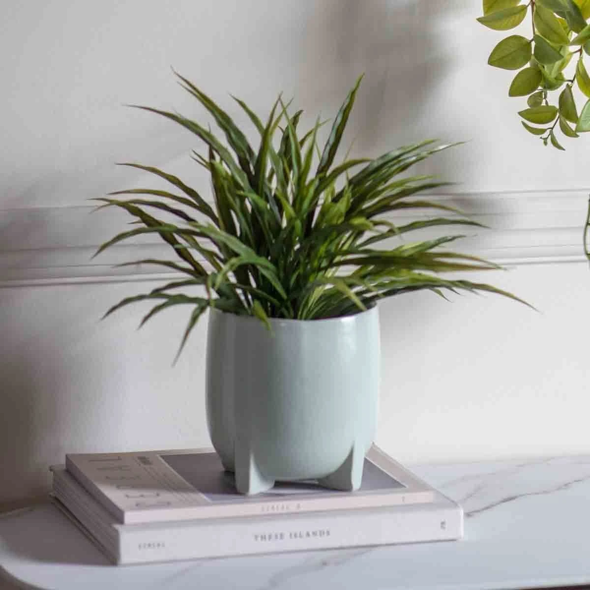 Stanmore Pot Large Matt Green 200x200x210Mm - Image 2