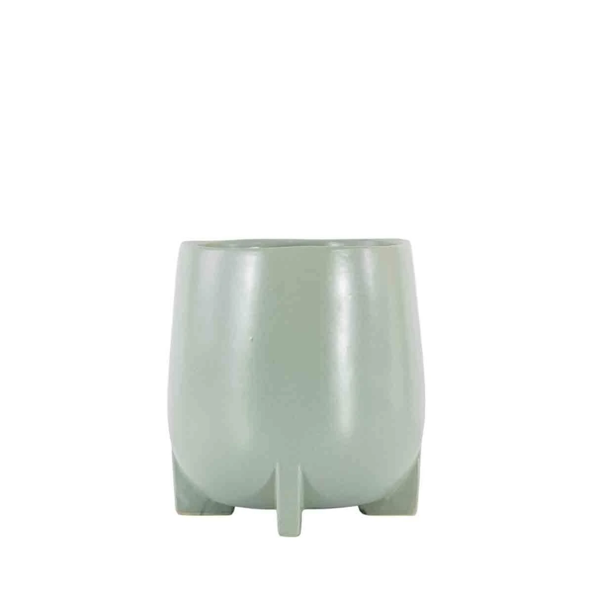 Stanmore Pot Small Matt Green 150x150x160Mm