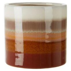 Interiors By Ph Large Striped Planter