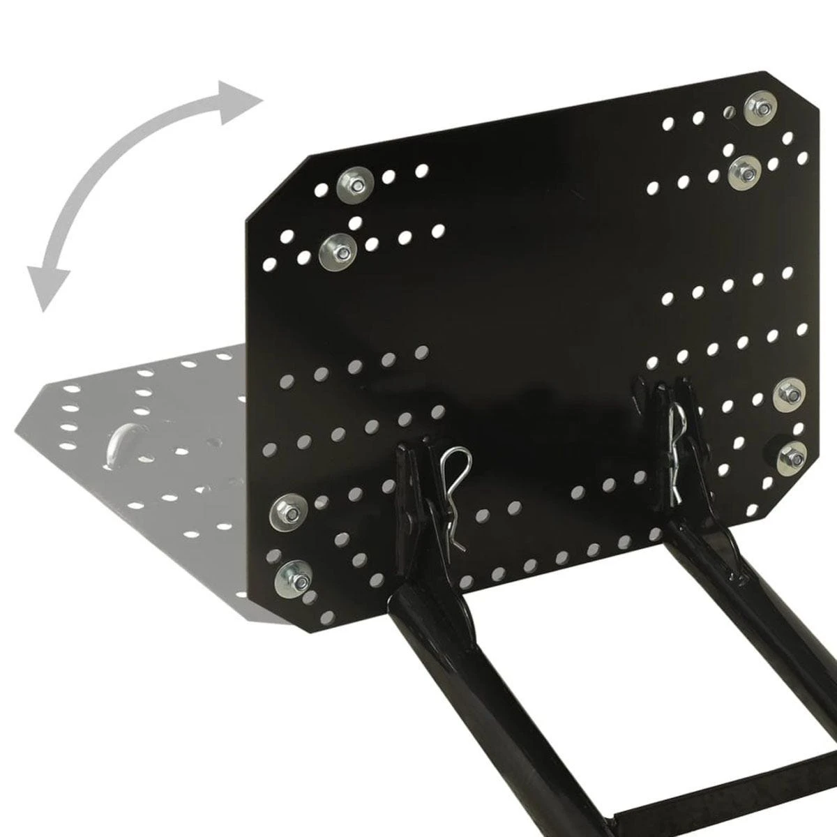 Vidaxl Snow Plough For Atv 115X38 Cm Black - Image 5