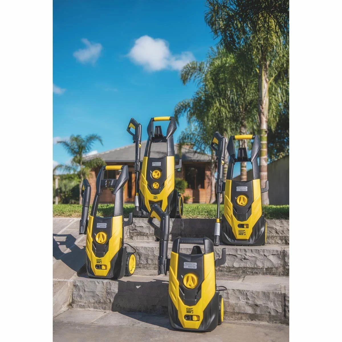 Tramontina High Pressure Washer With 3M Hose With Adjustable Flow And Accessories (1200W 1500 Psi 220V Flow Rate 5.5-6.5 L/Min) - Image 10