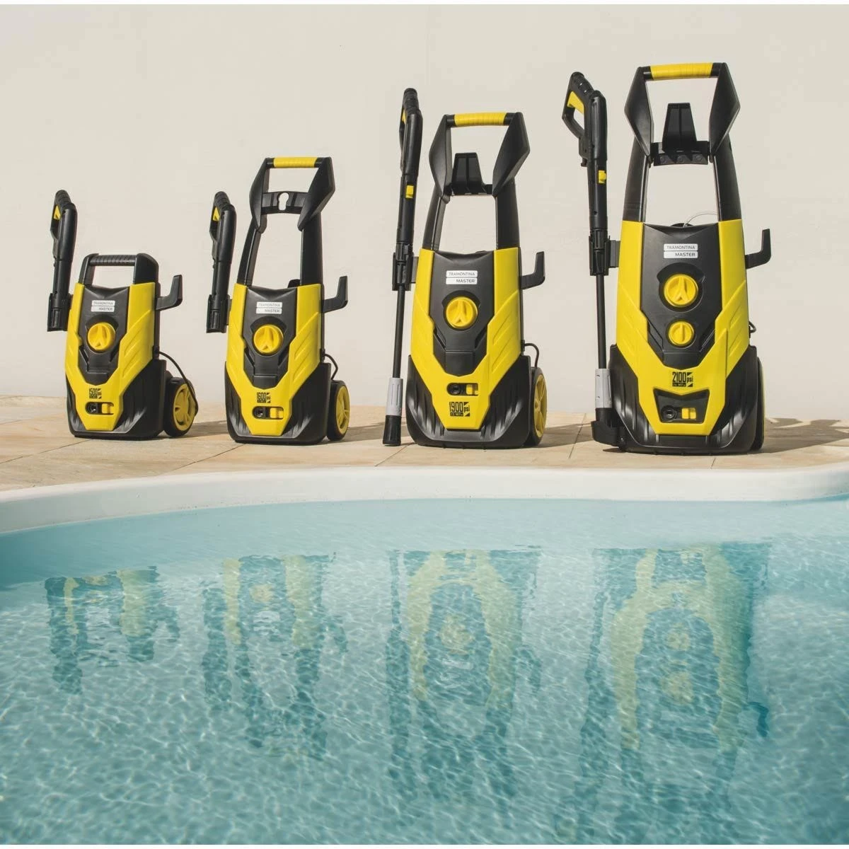 Tramontina High Pressure Washer With 3M Hose With Adjustable Flow And Accessories (1400W 1600 Psi 220V Flow Rate 5.5-6.5 L/Min) - Image 9