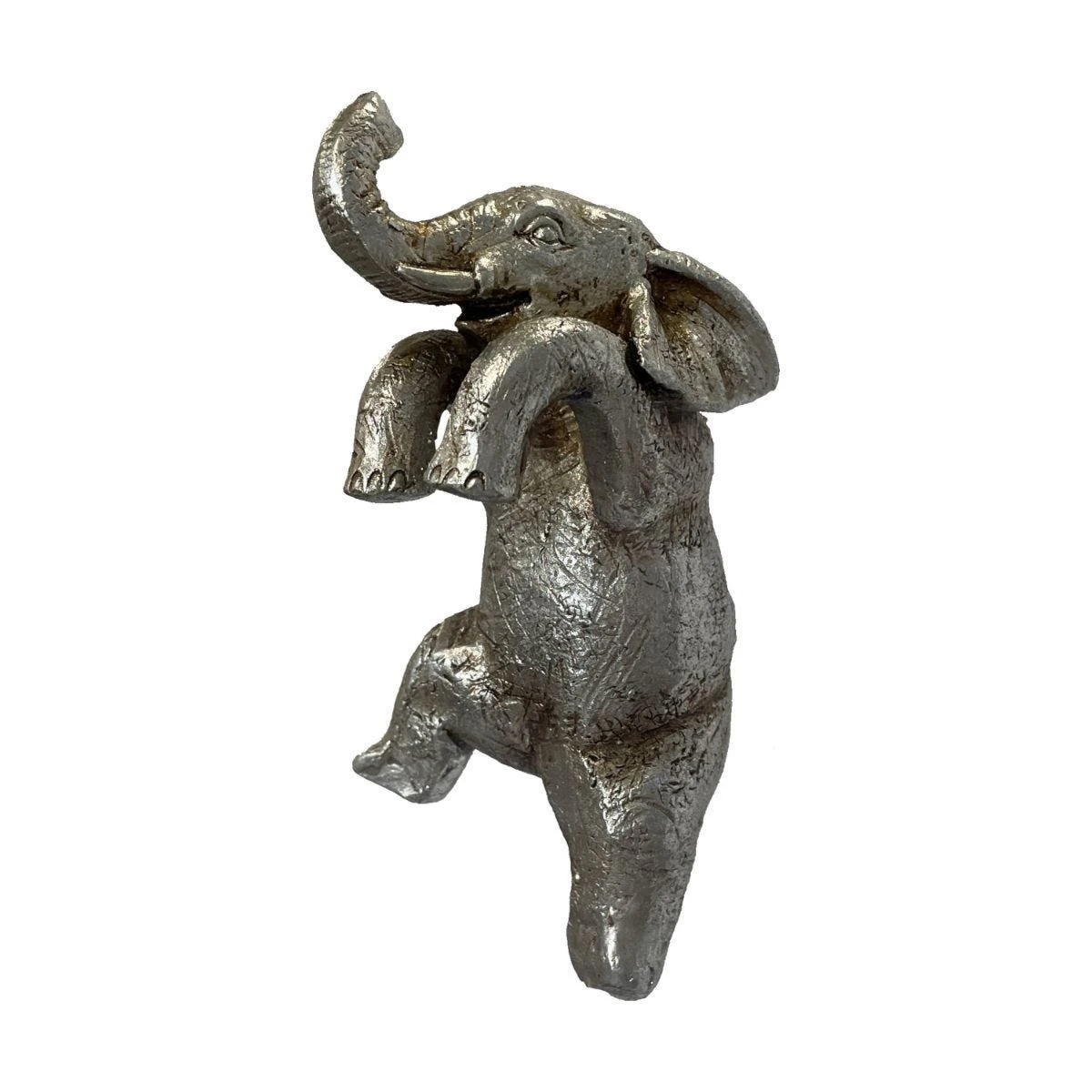 Eddie Elephant Pot Hanger Silver (Pack Of 2)