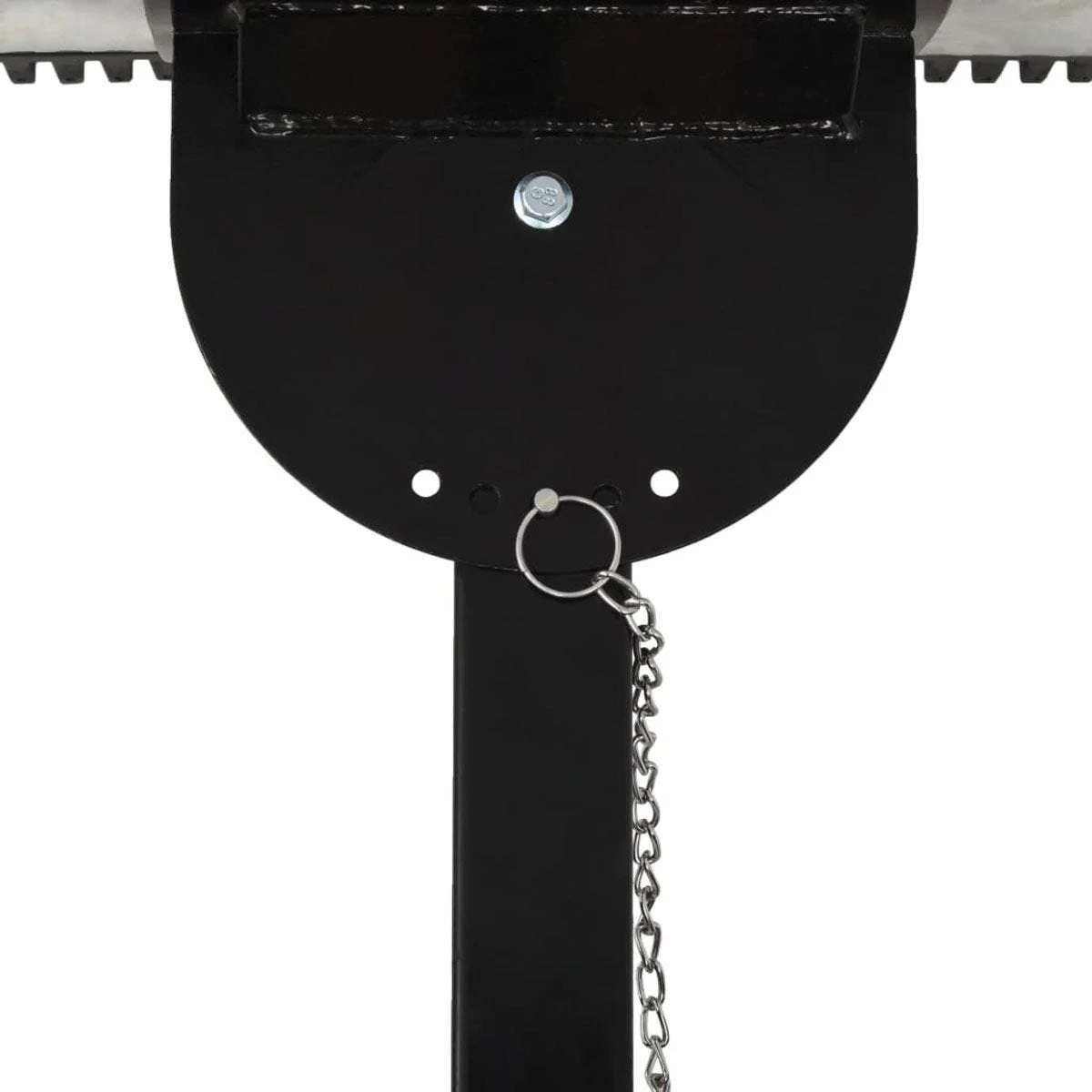 VidaXL Manual Snowplough With Wheels 100x44 Cm - Image 4