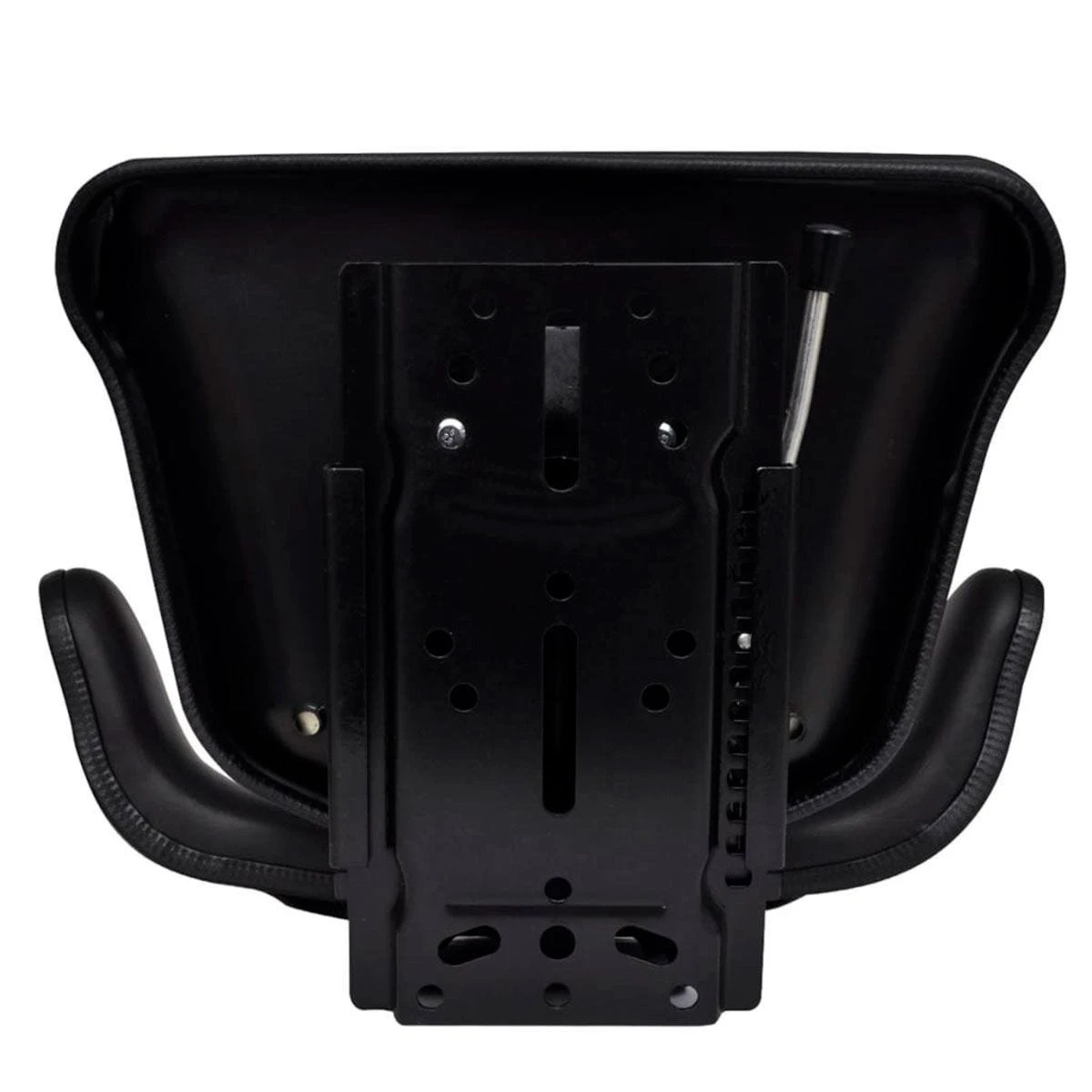 VidaXL Tractor Seat With Backrest Black - Image 5