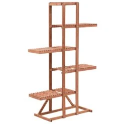 VidaXL Plant Stand Cedar Wood 86x36x139 Cm
