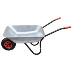 VidaXL Gardening Tool Wheelbarrow Single Wheel 80 L