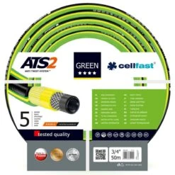 Cellfast Garden Hose Ats2 3/4 50M Green"