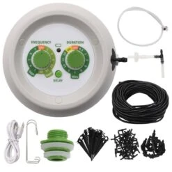 Vidaxl Automatic Indoor Drip Watering Kit With Controller