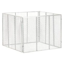 Vidaxl Garden Composter 100X100X77 Cm Galvanised Iron