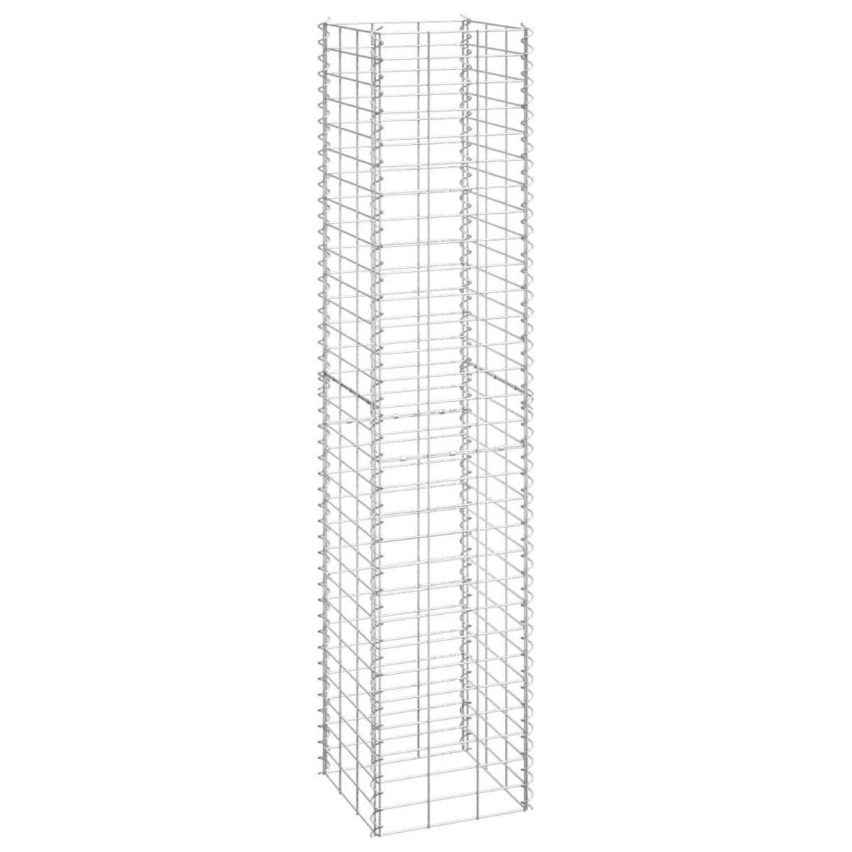 Vidaxl Gabion Raised Beds 3 Pcs 30X30X150 Cm Iron - Image 2