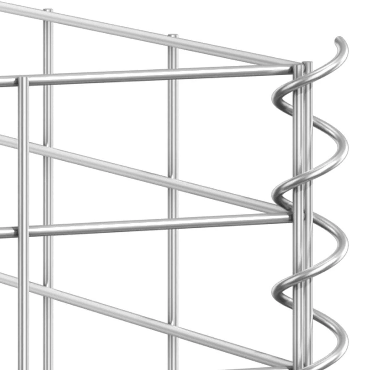 Vidaxl Gabion Raised Beds 3 Pcs 30X30X150 Cm Iron - Image 4