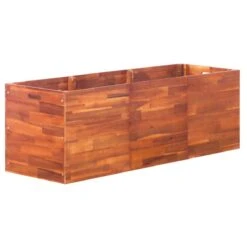 Vidaxl Garden Raised Bed Acacia Wood 150x50x50cm