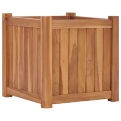 Vidaxl Raised Bed 40x40x40cm Solid Teak Wood