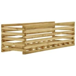 Vidaxl Garden Raised Bed 120x40x38.5cm Impregnated Pinewood
