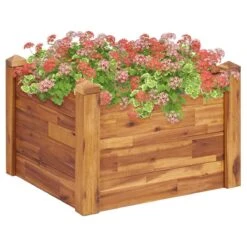 Vidaxl Garden Raised Bed 60x60x44cm Solid Acacia Wood