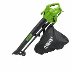 Draper 3000W Garden Vac/Blower/Mulche - Green
