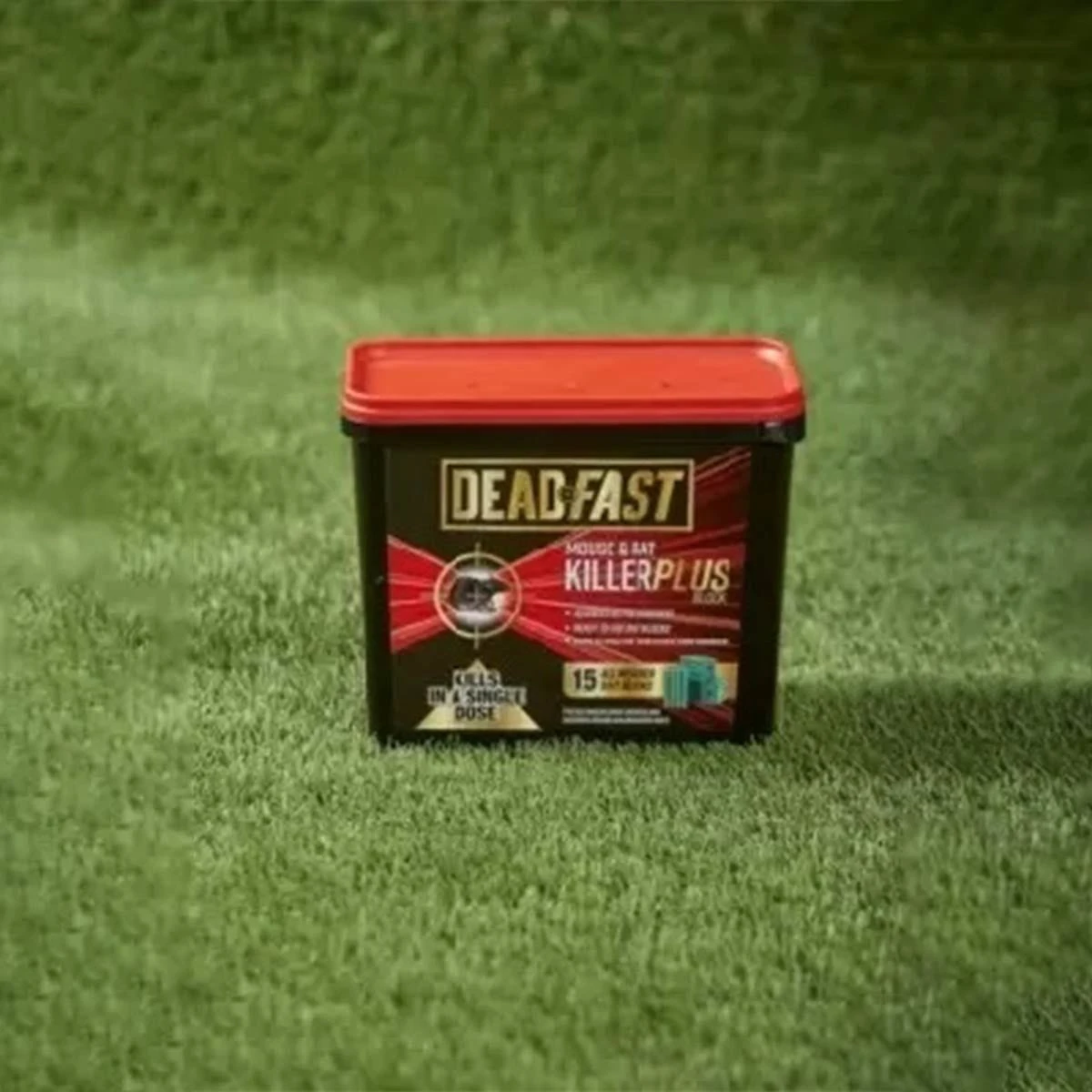 Deadfast Mouse And Rat Killer Plus All Weather Bait Blocks 15 Pack 300Gr - Image 7