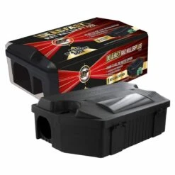 Deadfast Rat Killer Plus Blocks Bait Station Outdoor Waether Proof 100G
