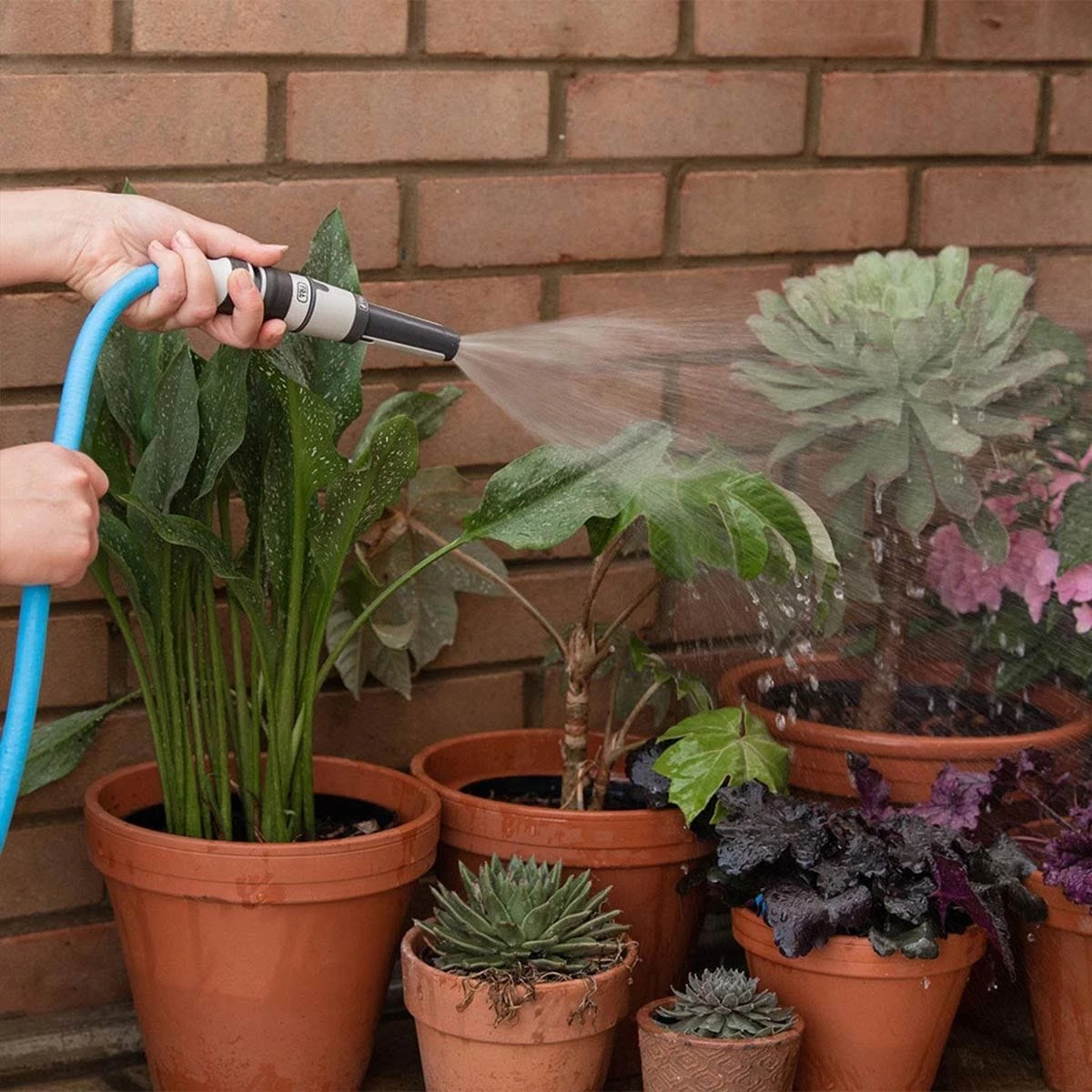 Flopro Fitt Ikon Expandable Garden Hose Complete Set 15M Blue - Image 9