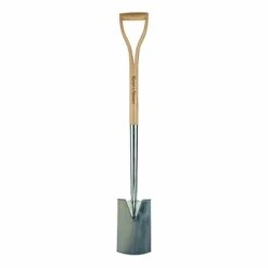 Kent & Stowe Stainless Steel Border Spade Rust Resistant For Gardening
