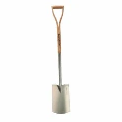 Kent & Stowe Stainless Steel Digging Spade Rust Resistant For Gardening