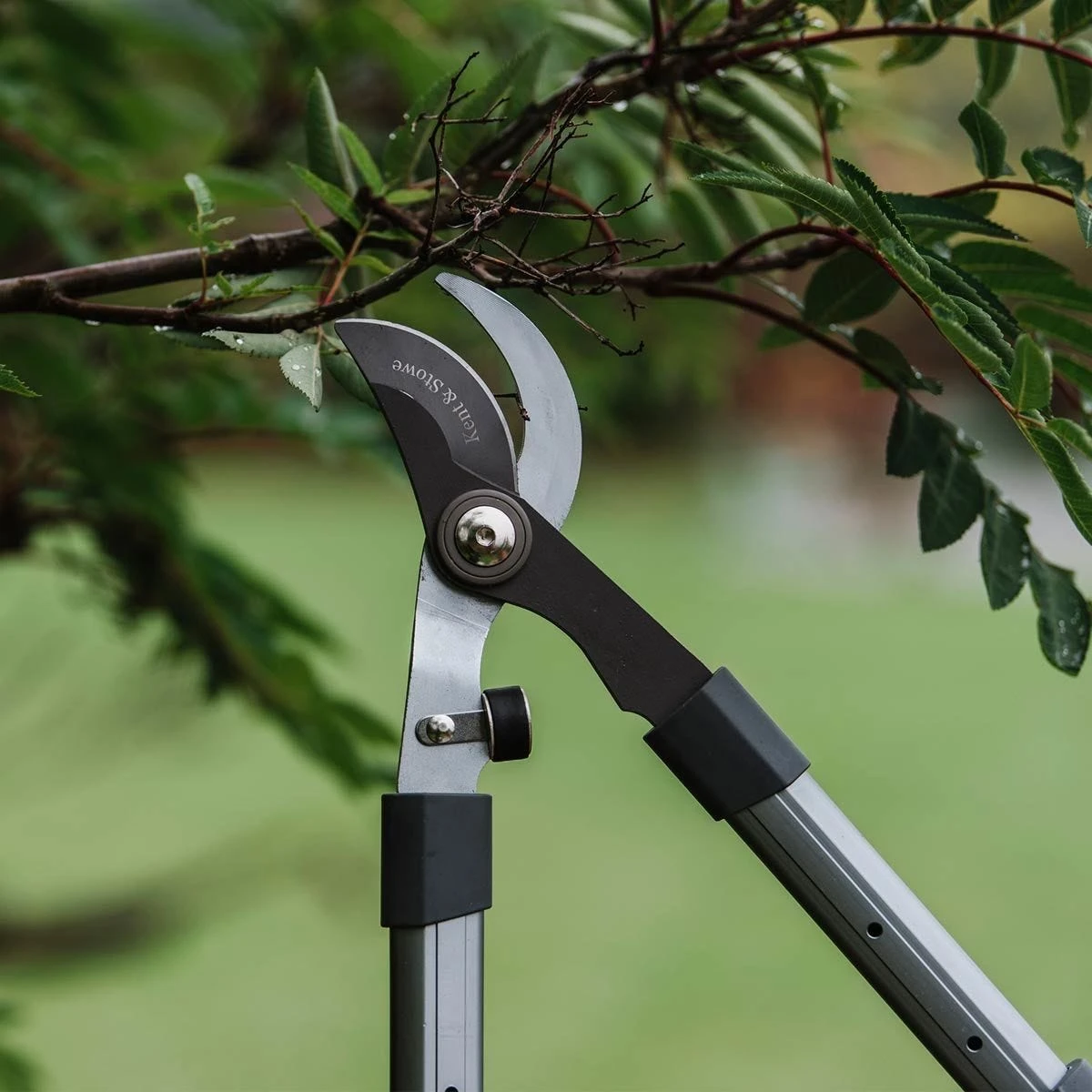 Kent & Stowe Tele Handle Telescopic Bypass Lopper Pruner Cutter 65Cm-90Cm - Image 3