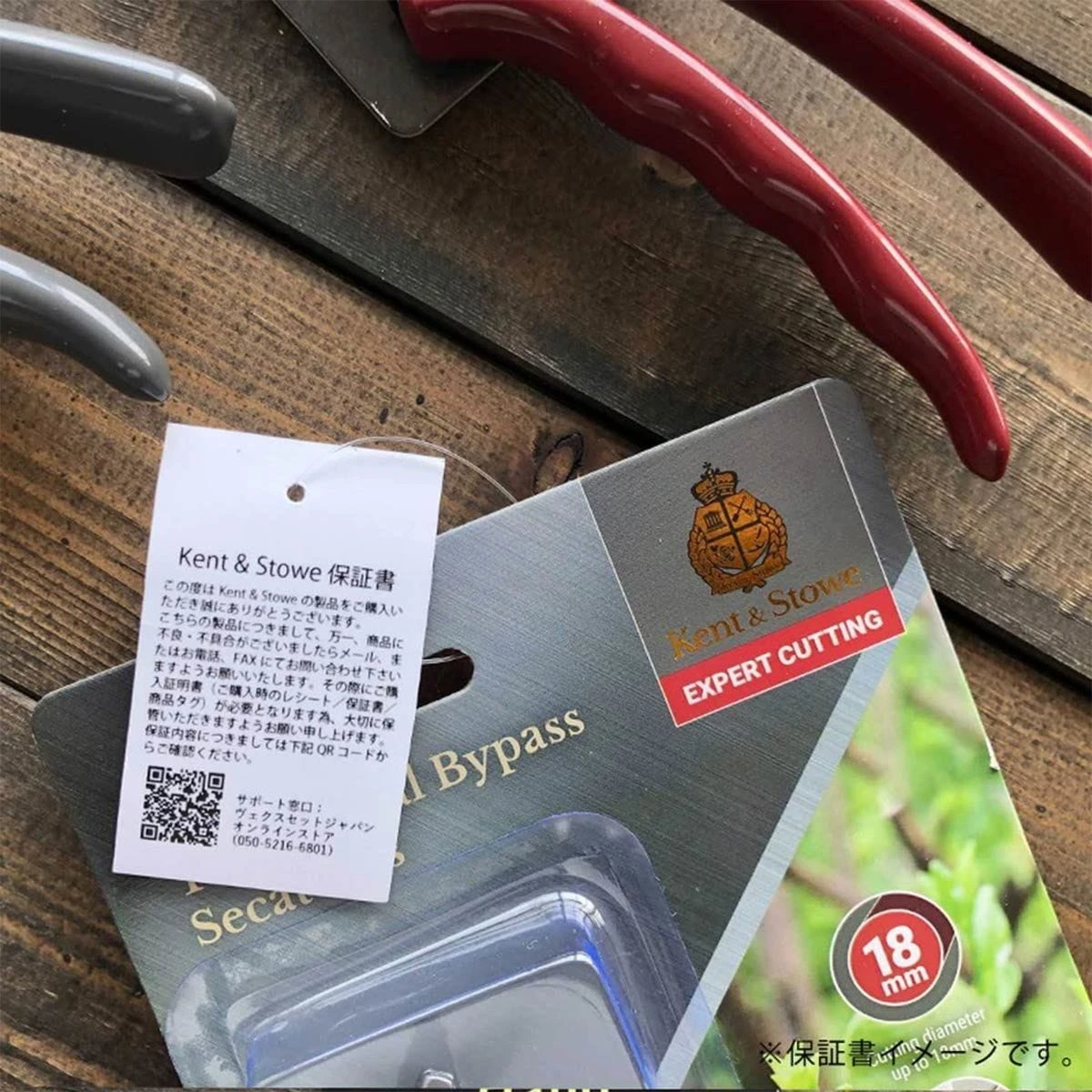 Kent & Stowe Traditional Anvil Secateurs Cutters Pruners Carbon Steel - Image 4