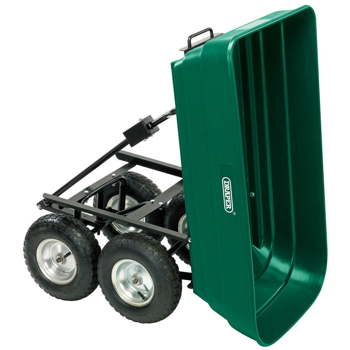 Draper 120L Mobile Tipper Cart - Image 2