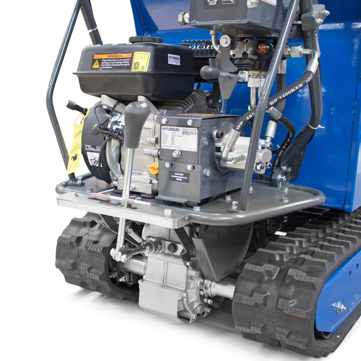 Hyundai 196cc Petrol 500Kg Payload Tracked Mini Dumper/Power Barrow/Transporter HYTD500 - Image 9