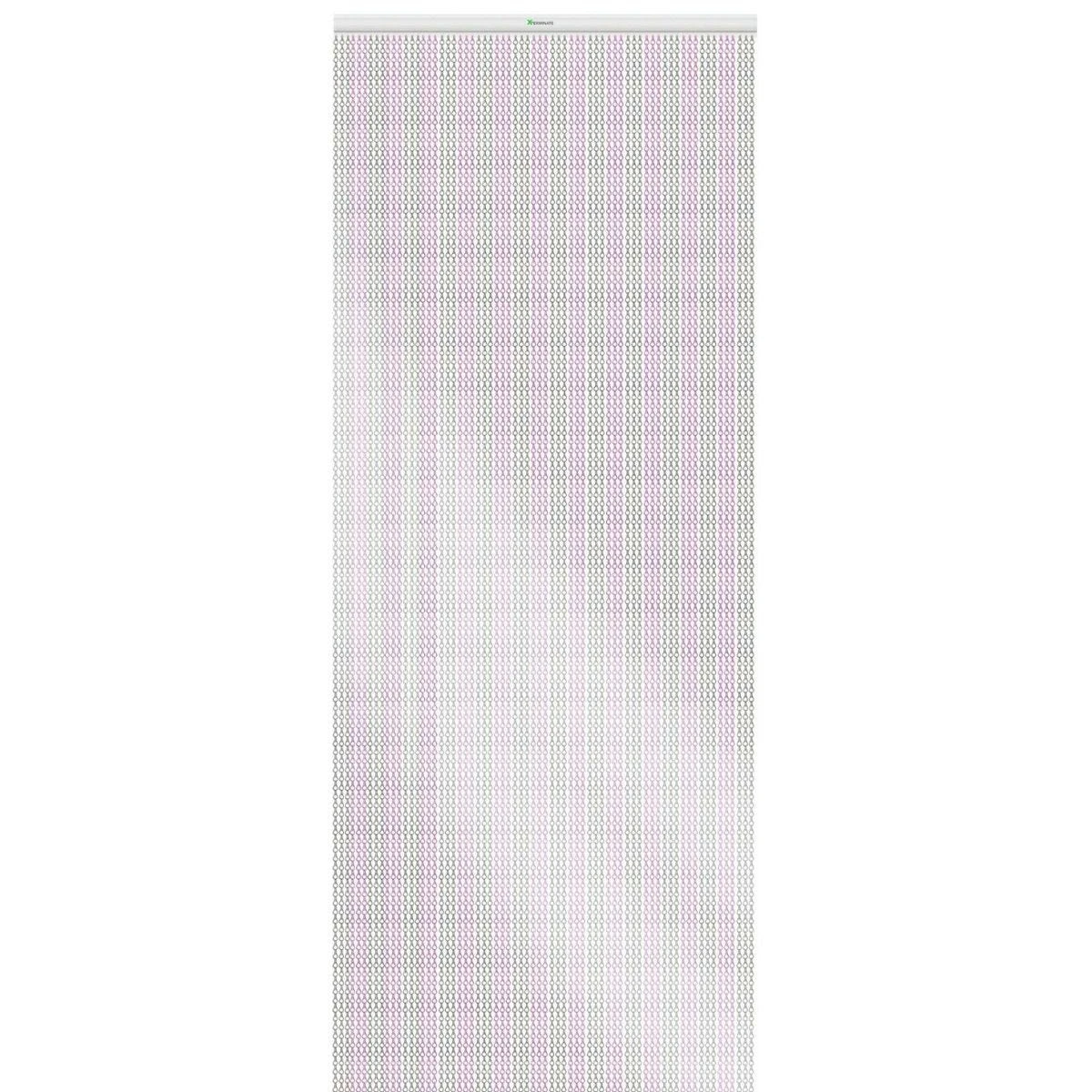 Xterminate Fly Blind Screen Chain Curtain For Doors - Pink And Silver - Image 7