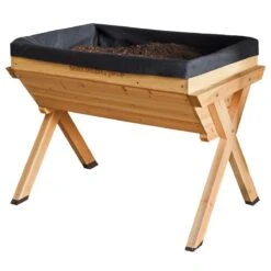 Garden Gear Large Wooden Raised Planter