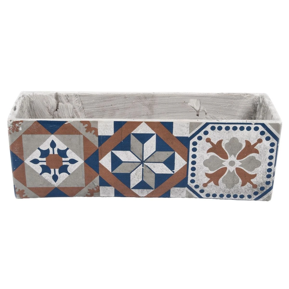 Ceramics Portuguese Tiled Rectangular Planter - Image 4