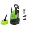 Greenworks G20 110 Bar Pressure Washer (Inc Patio Cleaner & Foam Sprayer)