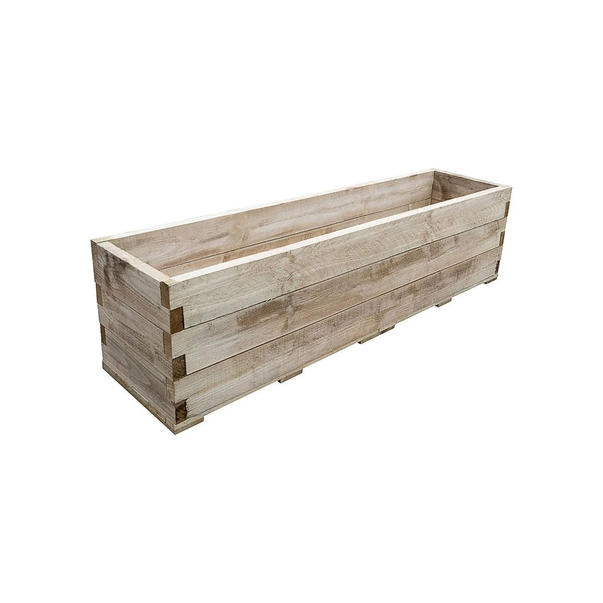 Forest Garden Caledonian Long Raised Bed With Base 45 X 180cm - Image 4