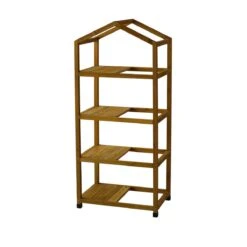 VegTrug Wooden Greenhouse Nursery & PE Cover - Natural (FSC 100%)