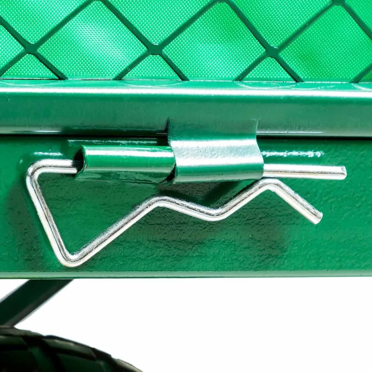 Tectake Garden Trolley With Inner Lining Max. 550Kg Green - Image 13