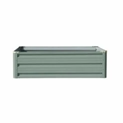 Garden Gear Metal Raised Garden Bed 120cm X 90cm Sage Green