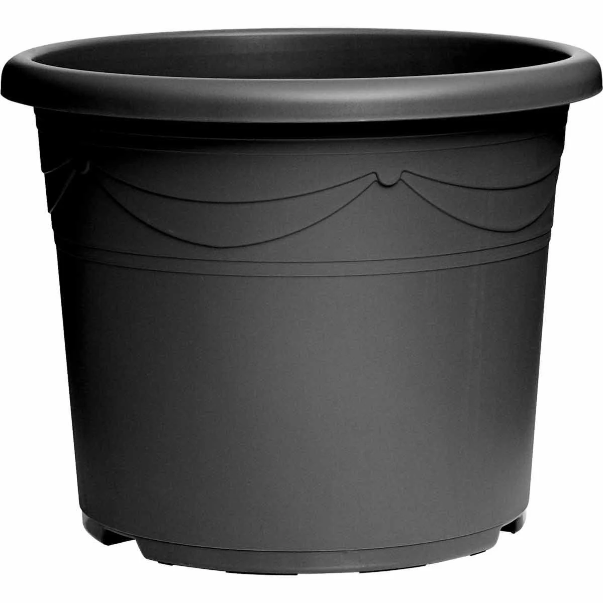 Garden Gear Sandra Graphite Grey Decorative Pot 10 Litre X 5