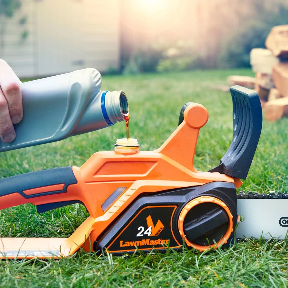 LawnMaster MX 24V 25cm Cordless Chainsaw - Image 7