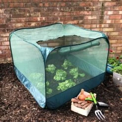 Gardenskill Pop Up Strawberry And Salad Fruit Cage Plant Cover 1.25 X 1.25 X 0.75M