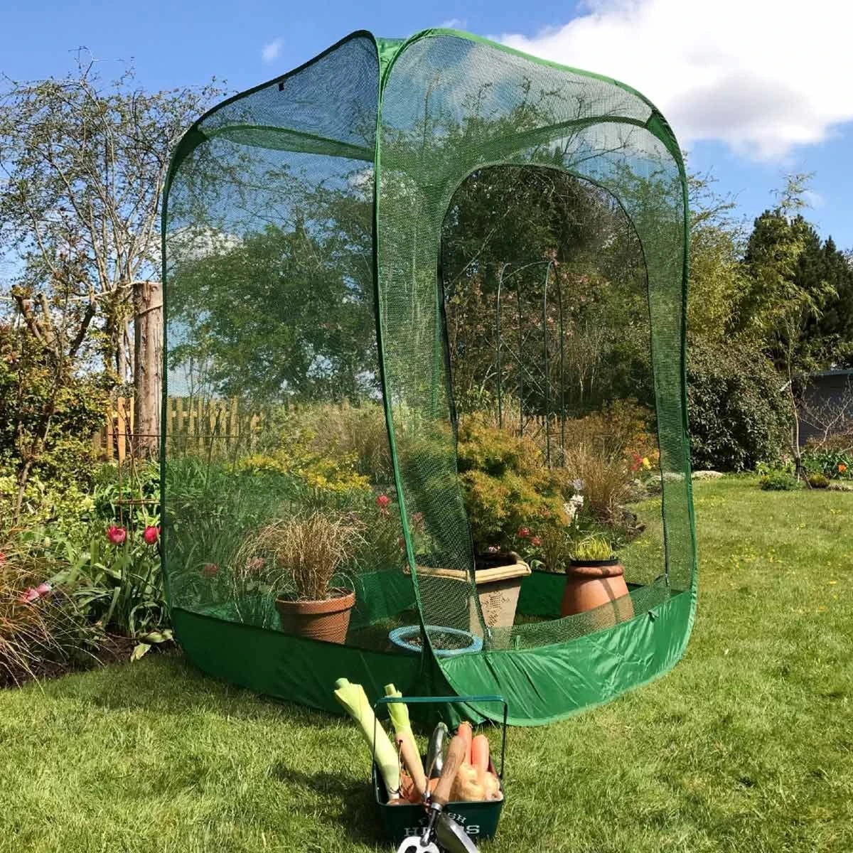 Gardenskill Pop Up Raspberry Fruit Cage And Plant Cover 1.25 X 1.25 X 1.85M - Image 2
