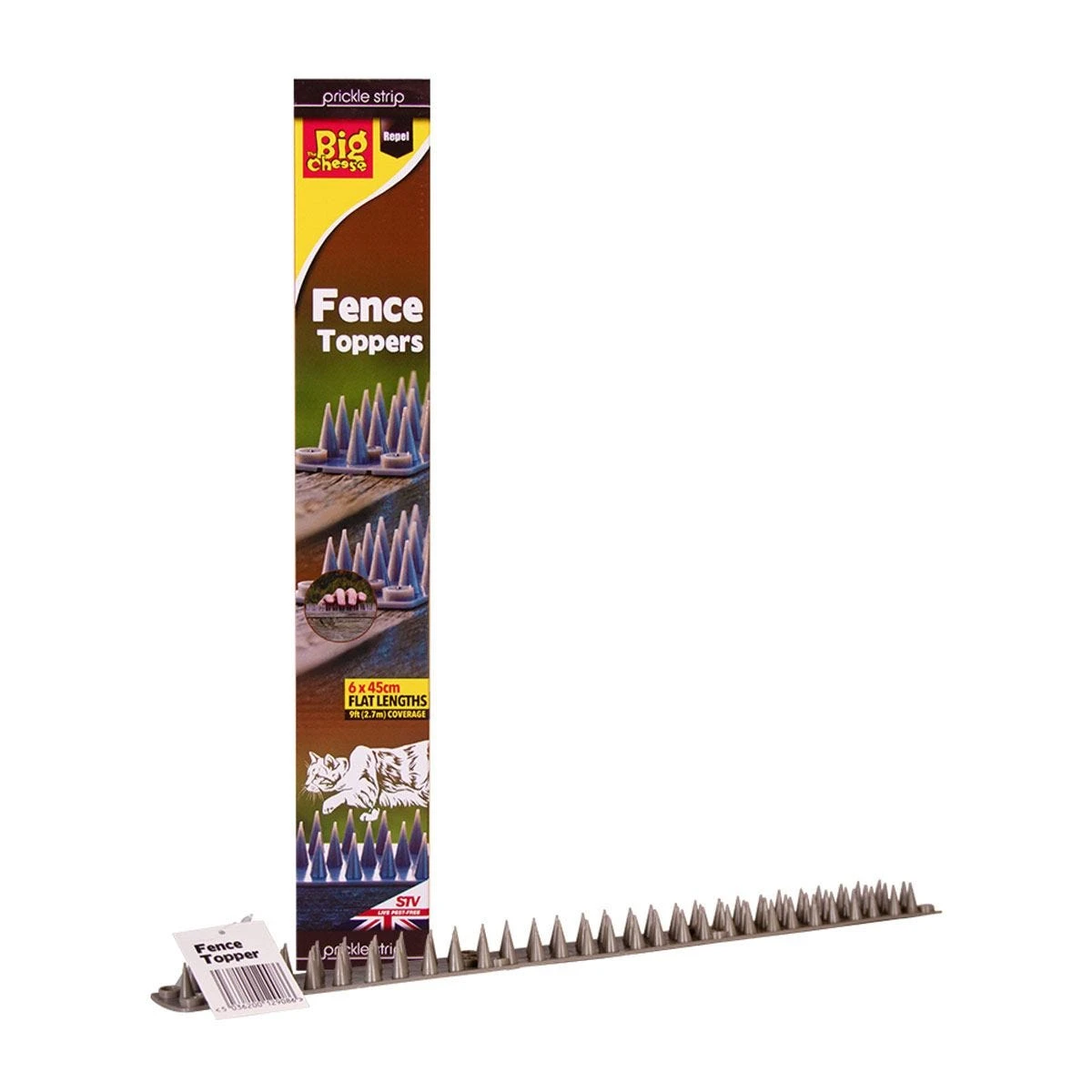 The Big Cheese Prickle Strip Garden Fence Toppers - 6 Pack