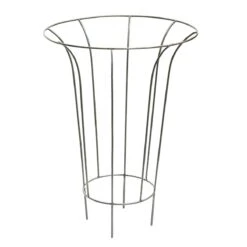 Ivyline Outdoor Fluted Climber Zinc H55cm W40cm