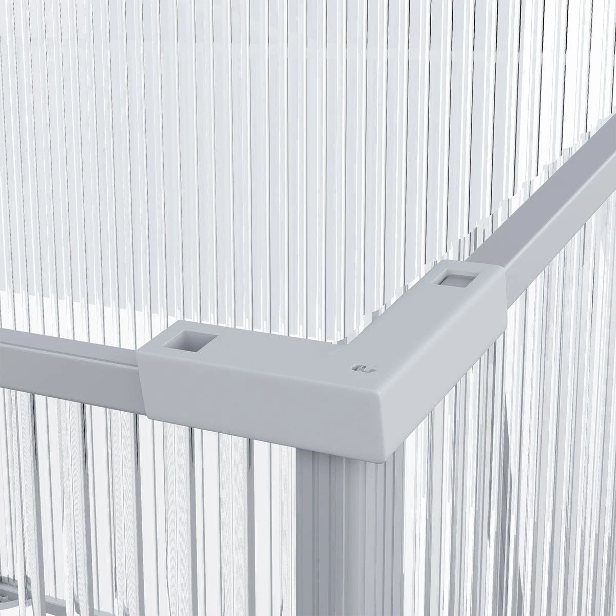 Outsunny Outdoor Greenhouse Polycarbonate Grow House 180 X 51 X 51 Cm - Image 7