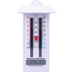 St Helens Digital Min/Max Roofed Thermometer