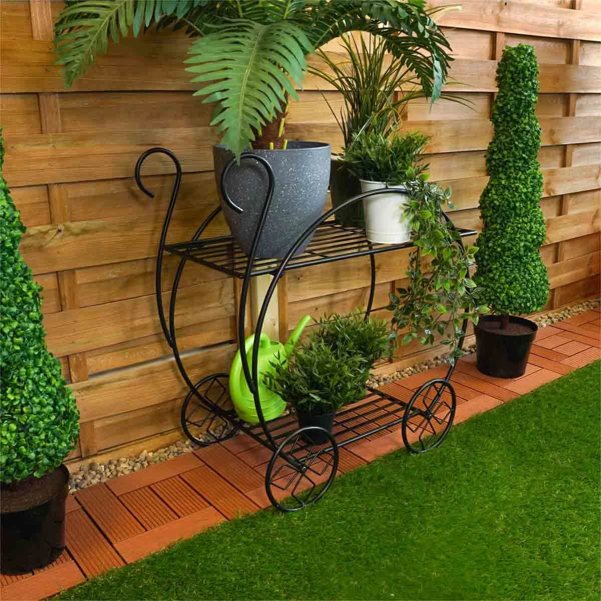 Best4 Metal Garden Plant Stand